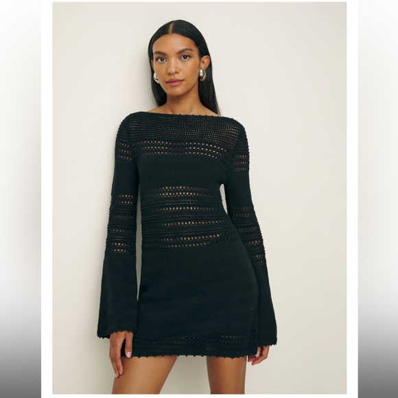 Reformation | Dresses | Reformation Inda Open Knit Mini Dress | Poshmark Reformation | Dresses | Reformation Inda Open Knit Mini Dress | Poshmark
